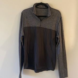 Lululemon two toned quarter zip pullover